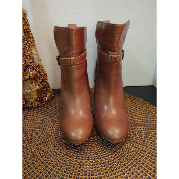 ALDO Leather Booties Size 8.5 - Picture 2 of 7